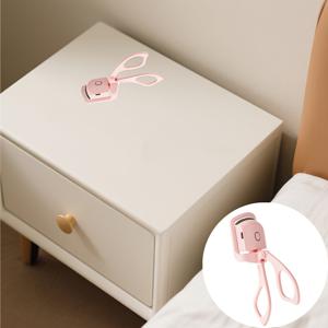 TEMU USB 충전식 여성용 속눈썹 컬러 - 빠른 가열(15-30초), LCD 없는 휴대용 컬러, 위생적이고 통증 없는 컬링, 민감한 피부에 이상적인 선물 (핑크/그린),