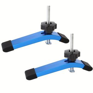 TEMU 1/2개 헤비듀티 퀵 액팅 홀드 다운 클램프 T-트랙 슬라이더 포함 - 조절 가능한 조 목공용 클램프, 작업대, 테이블 톱, 라우터 테이블용 - 전문가용 작업대 호환