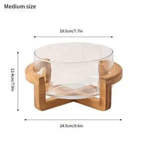 TEMU 유리 과일 접시 세트