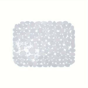 TEMU 1개 대형 11.8x15.7인치 주방 싱크대 매트 - 스크래치 방지 플라스틱 미끄럼 방지 배수 매트, 둥근 모서리, 모던 싱크대용 대리석 패턴, 식기 & 젓가락 보호대, 식기 건조 매트 | 고급스러운 주방 액세서리 | 내구성 좋은 플라스틱 매트
