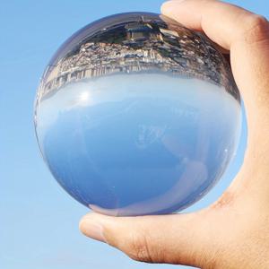 TEMU 사진 및 동영상 특수 효과 필터 소품 K9 광학 유리 크리스탈 볼 렌즈 SLR 카메라 모바일 사진촬영