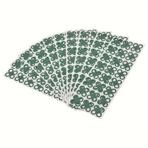 TEMU 240개 18650 배터리 절연 링 자체 접착식 중공 절연 카드보드 전기절연 접착지 녹색 (4, 중공)