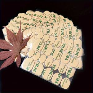 TEMU 480개 대형 방수 내구성 초슬림 양면 네일 스티커, 프레스온 네일에 적합한 통기성 젤리 패치 무취 아크릴 네일 도구 키트