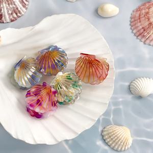 TEMU 5pcs 아세틸 쉘 소형 헤어핀 사이드 클립 - 아세틸 쉘 뱅스 헤어핀 - 일상과 축제 분위기에 완벽