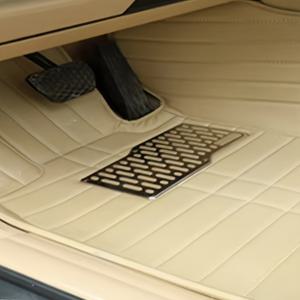 TEMU 다기능 스테인리스 스틸 자동차 내마모 페달, 두꺼운 페달, 운전석 금속 수리 보호 발판