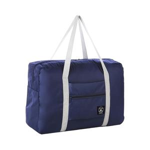 TEMU 1pc 접이식 데님 더플 백, 어깨 스트랩이 있는 대용량 다목적 여행 수하물, 옷과 이불 보관용 휴대용 수트케이스, 쉽게 휴대할 수 있음