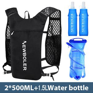 TEMU 초경량 1.32갤런 수화 조끼 세트 - 러닝 및 사이클링용 내구성 나일론 백팩, 16.91온스 소프트 물병, 50.73온스 블래더, 폰 포켓 포함 - 블랙, 수화 백팩, 러닝 기어, 야외 스포츠, 경량 디자인, 고성능 원단, 튼튼한 구조, 스포츠 백팩, 야외 모험가, 피트니스 애호가를 위한