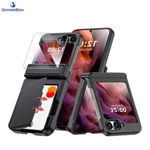 TEMU 삼성 갤럭시 Z 플립 6용 2025년 업그레이드 3-in-1 지갑 케이스, 2-3 카드 슬롯 및 내장 스크린 보호기 기능을 갖추고 있습니다. 이지는 이스터, 학교로 돌아가기, 어머니의 날, 졸업식, 여행, 또는 기술 애호가를 위한 이상적인 선물입니다. 디자인은 긁힘 방지 및 충격 방지 기능을 갖추고 있습니다.