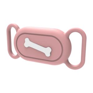 TEMU 갤럭시 스마트태그2 실리콘 보호 케이스용, 주인공 애완 동물 스타일, 긁힘 방지, 미끄럼 방지, 애완 동물 목걸이 스타일