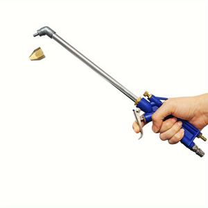 TEMU PCMOS 공압 엔진 워터 건 - 내구성 있는 금속 손잡이 & 레진 헤드가 있는 고압 자동차 청소 도구, 인체공학적 스프레이 건, 차량 유지보수용 오일 혁명, 차량 관리 액세서리, 세차용 워터 건, 전문가급 디자인, 장기 사용 가능, 강력한 구조, 정비장비, 튼튼한 제작, 자동차 수리점용|물총