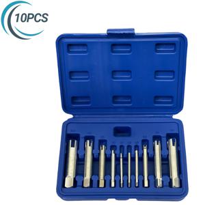 TEMU 10개 고속강 탭 추출기 및 나사 제거 도구 세트