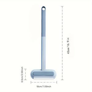 TEMU 사계절용 2-in-1 애완동물 털 제거 브러시 - 세탁 가능하고 재사용 가능한, 카펫과 소파에 적합