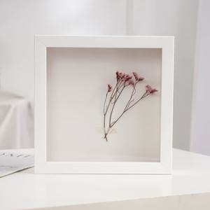 TEMU 1개 클래식 사진액자 - 우아한 블랙 테두리 8x8인치(20x20cm, 홈/오피스 장식용, 페인팅, 플로럴 디스플레이, 빈티지 전시 케이스, 미러 디자인, 광택 마감, 내구성 있는 구조, 선물용)