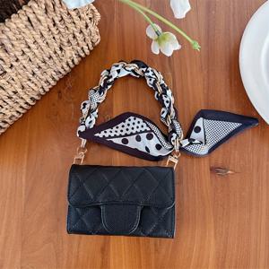 TEMU 프렌치 블랙 & 화이트 트위드 파우치 - AirPods Pro/FreeBuds Pro 호환 유니버설 케이스