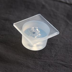 TEMU 수제작 귀여운 미니어처 곰을 위한 고투명도 실리콘 몰드 - 주얼리 제작, 비딩 및 DIY 공예를 위한 원형 몰드, 레진 몰드, 공예 용품, 유연한 디자인, 내구성 있는 실리콘