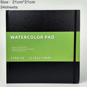 TEMU 필수 도구: 전문가용 수채화 스케치북 - 110 Lb, 230 GSM, 콜드 프레스, 무산성 44페이지 - 수채화 작품 및 혼합 미디어 프로젝트에 적합