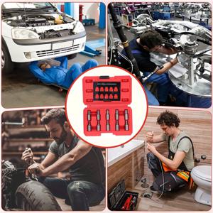 TEMU 25개/10개 스크류 추출기 세트, 육각 헤드 포함, 다중 슬롯 쉬운 볼트 제거 키트 - 손상된 볼트와 나사를 쉽게 제거하기 위한 내구성 있는 강철 스크류 풀러, 임팩트 드라이버 코드리스, 임팩트 렌치 건, 임팩트 건, 볼트 추출기 세트, 스크류 추출기 키트, 손상/깨진 나사 추출기, 도구