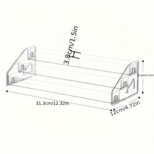 TEMU 3단/5단 멀티 기능 아크릴 디스플레이 스탠드, 쌓기 가능한 레이어드 디자인 - 장난감 자동차 및 보석류용 합금 모델 카 쇼케이스: 졸업 시즌 장식, 가을 홈 스타일링 & 수납 솔루션. 할로윈 등 주요 휴일에 이상적인 선물 선택