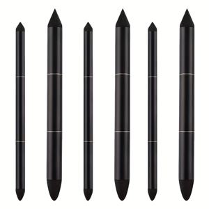 TEMU 2/6개 스케치 디테일 지우개, 오일 페인팅 스틱 러빙 펜, 아트 블렌딩 스펀지 펜, 아트 지우개