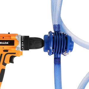 TEMU 업그레이드된 휴대용 핸드헬드 드릴 펌프, 배터리 불필요한 전기 드릴 호환, 액체 이동용 미니 자가 흡입 펌프, 가정 및 수족관용 다기능 물/가스/오일/디젤 펌프