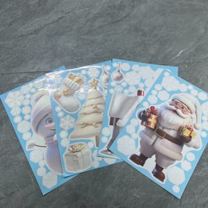 TEMU 113개 크리스마스 창문 스티커 세트 - 생동감 있는 산타와 휴일 테마 유리 장식, 생일 선물, 파티 및 홈 데코에 완벽, 적용 및 제거가 용이함, 크리스마스 창문 스티커 탈착 가능, 크리스마스 창문 클링, 자체 접착 창문 사진, 창문 스티커, 크리스마스 창문 사진, 크리스마스 홈 데코, 창문 필름, 크리스마스 홈 데코, 창문 호일