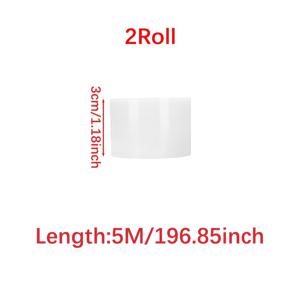 TEMU 2롤 5m/196인치 투명 실리콘 코킹 스트립 자가 접착 코킹 테이프 주방 카운터탑, 싱크대, 욕조, 욕실 샤워기, 화장실 바닥 및 벽 가장자리 보호 테이프, 주방 밀봉,욕조 실링,원활한 보호,쉬운 적용,유연한 스트립,접착 실란트,주방 유지보수|욕조