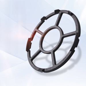 TEMU 헤비듀티 주철 가스레인지 선반 - 미끄럼 방지 조리대 스탠드, 튼튼한 다리 & 가스 절약 디자인, 소형 냄비, 우유 팬, 가스 버너 호환 (어댑터 불필요)