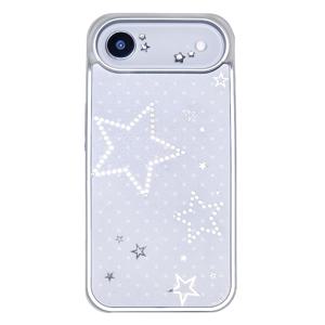 TEMU 폰 케이스: Y2K 미러 전기도금 프레임 풀 프린트 스타 폰 케이스, 아이폰 17 프로 맥스, 17 프로, 17 에어, 16, 15, 14, 13, 12, 11 프로 맥스 플러스 호환, 소프트 TPU 백 커버