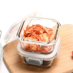 TEMU 전자레인지 용기 냉동 밥보관용기 6개 세트 화이트