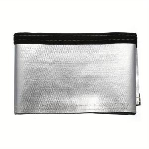 TEMU 알루미나이즈드 히트 슈라우드 슬리빙 히트 실드 연료 라인 와이어 보호 실버 호스 히트 랩. 고온 저항 및 노화 저항