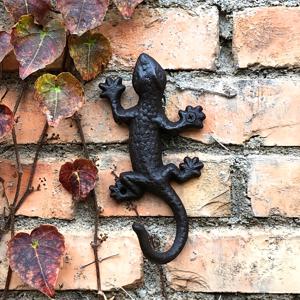 TEMU 캐스트 아이언 벽걸이 바구니 홀더 - 러스티 빈티지 디자인, 내구성 있는 야외/실내 정원 장식, 식물, 꽃, 작은 물건을 위한 쉬운 설치, 실내 벽 장식, 튼튼한 구조