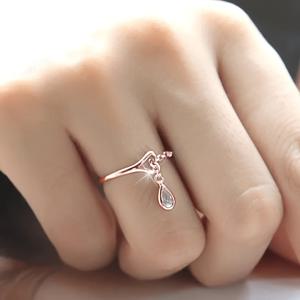 TEMU 우아한 하트 모양 펜던트 약혼 반지, 4월 탄생석, 섹시한 구리 합성 지르코니아 큐빅 지르코니아, 일상 착용 및 파티 착용에 완벽 - 마디 그라 날 선물, 모든 계절에 다재다능