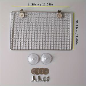 TEMU 앵무새용 스테인리스 퍼치 1개 - 2가지 사이즈, 흡착컵 및 나사 마운트, 녹슬지 않는 내구성 있는 새 퍼치, 케이지/창문/유리/타일용, 청소 쉬움, 방수 및 물림 방지, 앵무새 장식
