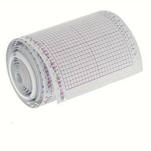 TEMU 15장 (5m) 브라더 니팅 기계 KH860 호환 펀치 카드 롤 - 24장 빈 플라스틱 펀치카드, KH-8xx/KH-9xx/KH260 및 니트킹 기계용 비닐 시트, DIY 니팅 패턴