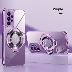 TEMU CD 브라켓 전기도금 갤럭시 폰 케이스 - 드롭 보호 및 카메라 가드, 갤럭시 A05/A13/A14/A15/A23/A32/A33/A34/A35/A52/A53/A54/A55/S21 FE/S22 울트라/S23/S24/4G/5G 시리즈 호환