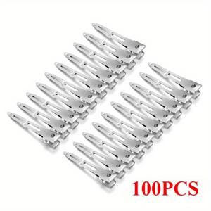 TEMU 60/100개 전문 여성 미용실 고정 헤어핀 5.5cm/2.18인치 컬 메탈 헤어 클립 헤어 뿌리 부풀리기 클립 DIY 도구 헤어 액세서리, 크리스마스 선물/할로윈 선물