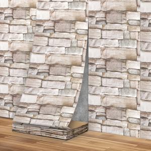 TEMU 1개, 35*500cm/13.78*196.85인치 벽 스티커 자체 접착 타일 벽지, 벽 패널 교체 홈 데코, 거실, 복도, 주방 장식에 완벽