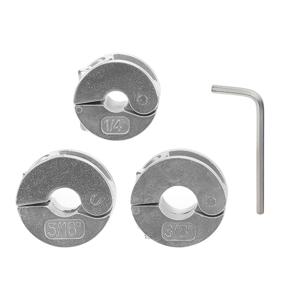 TEMU 3개 RUITOOL 조절 가능한 드릴 비트 스톱 칼라, 6/8/10mm 오픈-엔드 리미터와 렌치, 합금강 드릴링 액세서리, 정밀 깊이 제어, 무코팅 마감, 드릴 포지셔닝 도구|정밀 드릴링|내구성 있는 구조, 드릴 액세서리