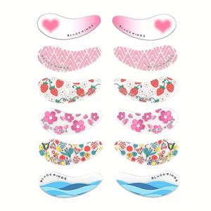 TEMU Blackwings 재사용 가능 속눈썹 연장 - 블랙 윙이 있는 자연스러운 속눈썹, 전기 불필요, 일상 및 특별한 행사용, 속눈썹 강화