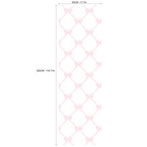 TEMU 【홈 메이크오버】 꽃무늬 풀앤스틱 벽지 - 파란 꽃과 녹색 잎사귀가 있는 제거 가능한 비닐, 17.7인치 x 78.7인치 / 118.1인치, 거실, 침실 또는 가구 리모델링에 완벽함, 우아한 홈 데코