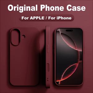 TEMU 휴대폰 케이스 - 무광대형 구멍 미끄럼 방지 폰 케이스, 아이폰 11/12/13/14/15/16 Pro Max 호환.