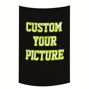 TEMU 1개 맞춤형 태피스트리 이미지 업로드 배경화면 - 대형 60x90cm 침실, 거실, 기숙사 장식용 벽걸이 - 다양한 사이즈, 전기 필요 없음, 완벽한 선물, 침실 향상 | 현대적인 인테리어 개선 | 고품질 프린트, 침실용 태피스트리