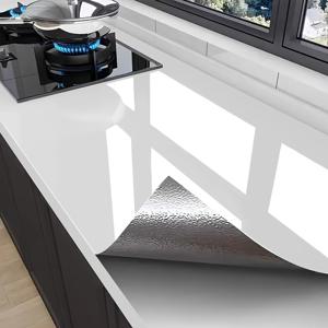 TEMU 1개 고품질 대리석 무늬 벽 스티커, 주방 조리대, 욕실 타일, 캐비닛, 스토브 지역에 적합 - 쉽게 붙이고 떼는 장식용 벽지. 설치 과정은 매우 간단하며 강력한 접착제로 벽이나 캐비닛 표면에 정확하게 맞추고 단단히 부착되므로 DIY 초보자도 사용하기 쉬움