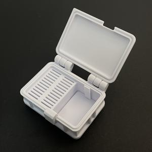 TEMU 24개입 Micro SD 카드 보관함 | 휴대용 플래시 메모리 카드 정리함, Micro SD 카드 및 어댑터 24개 수납 가능, PC 재질 - SD 카드 미포함