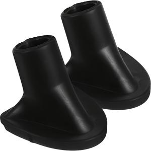 TEMU 2개 골프 볼 & 클럽 신발 교체 패드 - 미끄럼 방지 TPE 고무 그립, 골프 백 스탠드 액세서리용 범용 (블랙)