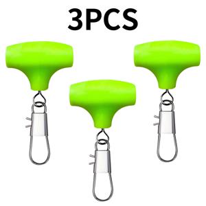 TEMU 3개 세트 낚시 바다 해변낚시 외부 장치 플로트 웨이브 커넥터 핀 스탠딩 슬라이드 플로트 낚시 클립