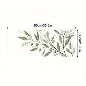 TEMU 1개 가을 잎 무늬 오븐 & 전자레인지 먼지 커버 - 내구성 폴리에스터 기기 보호커버, 가을 테마 주방 장식, 식품 접촉 안전 표준 오븐 및 전자레인즈용, 홈 데코, 계절별 인테리어 소품, 고품질 원단, 아늑한 홈 스타일링