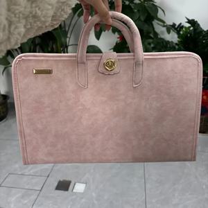 TEMU 맥북/레노버/샤오미/화웨이 노트북 슬리브 케이스 - 핸들이 있는 PU 보호 커버, 밝은 색상의 컴퓨터 케이스, 맥북 프로/에어, 레노버, 샤오미 미 노트북 호환|노트북파우치