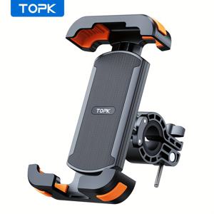 TEMU 360° 회전 헤비 듀티 자전거 휴대폰 거치대 - 4.7-7.2