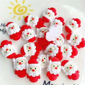 TEMU 20개 레드 & 화이트 레진 피규어 참 - 표현력 있는 눈, 코, 입, 매끄러운 구형 몸체와 평평한 베이스, DIY 주얼리 만들기, 헤어 클립, 헤어밴드, 휴대폰 케이스 패치, 귀걸이, 신발 버클, 모자 장식, 크리스마스 파티 장식, 스크랩북 및 홈 데코 - 축제적인 레드 & 화이트와 화이트 트림, 내구성 있는 레진 소재, 휴일 공예에 완벽